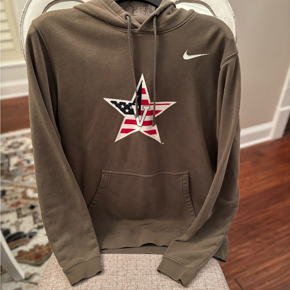 Vanderbilt commodores Team Issued Baseball Nike Sweatshirt Service Sz Medium